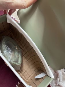 Structured Top Handle Bag