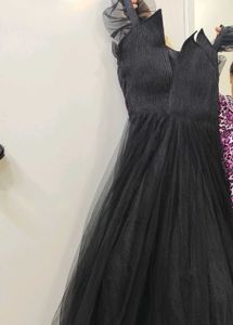 Heavy Evening Gown Shimmer Lining Inside