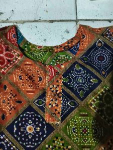 Colorful Ethnic Print Kurti