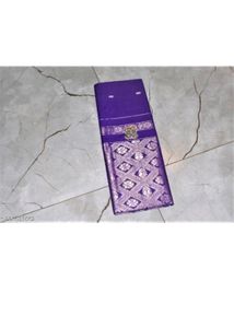 Violet Colour Saree