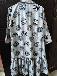 Printed Shirt Dress