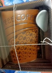 COFFEE MUG WITH SPOON