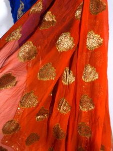 Multi Colour Emboridered Lehenga Choli Set(Women)