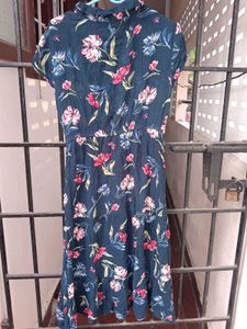 Floral Print Casual Dress