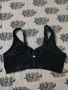 Black Comfort Bra