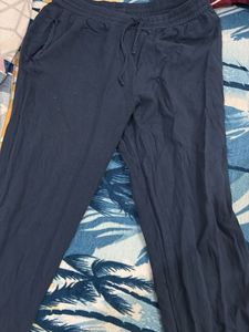 Casual Navy Blue Lounge Pants
