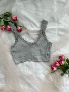 Grey Bra Top 🌸