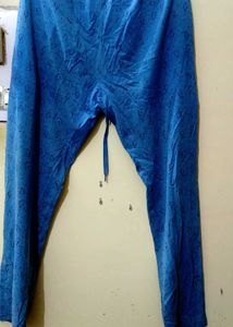 Blue Printed pyjama