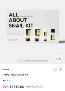 COSRX Advanced Snail Kit