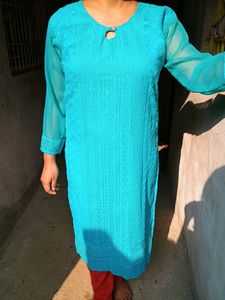 Chikankari Kurti
