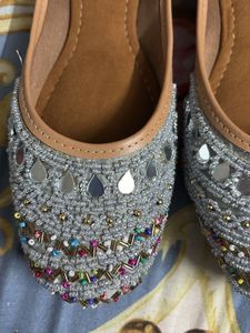 Brand New Embellished Juttis