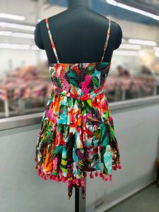 Floral Print Mini Dress