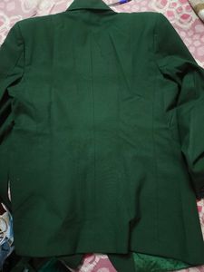 Dark Green Blazer For Sale
