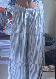Striped Tiered Palazzo Pants