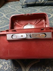 Vintage Maroon Vanity Box