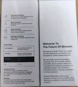 Minimalist Salicylic Acid Cleanser