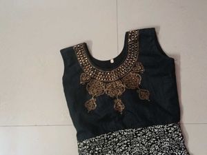 Elegant Black &amp; White Dress