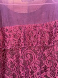 Lace Detail Top XL