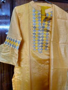 Yellow Garara ( Margin Inside)