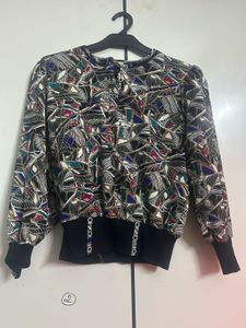 Patterned Blouse