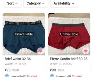 Lace Detail Briefs 28-32