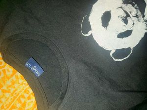 Smart Tees Panda Graphic T-Shirt - Size M