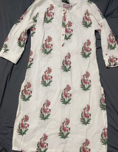 Floral Print Cotton Tunic