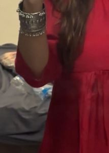 Elegant Red Kurta Set