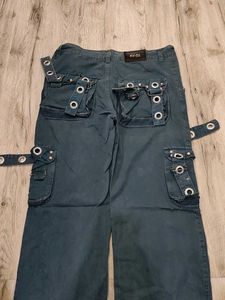 Sc8870 Real Cargo Bootcut Jeans Waist 32