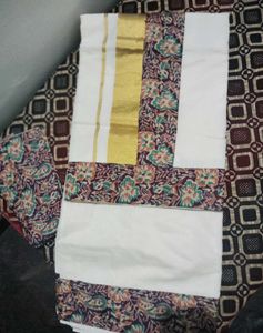 Kerala Saree - With Blouse Piece