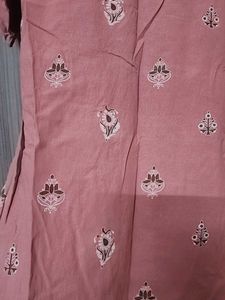 Pink Cotton Kurti