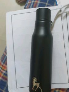 Black Water Bottle Steel