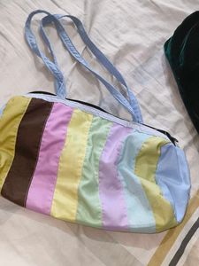 Striped Handbag