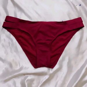 Maroon Bikini Bottom  panty