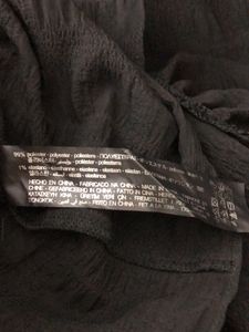 Zara Black Flowy Dress
