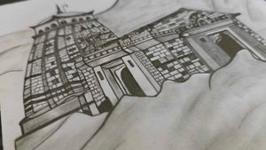 Kedarnath Temple Sketch