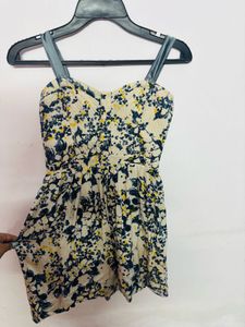 Floral Print Mini Dress