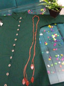 Green Midii With Belt..Just Looks Like Wow🪬💚