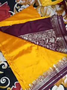 Elegant Yellow Saree