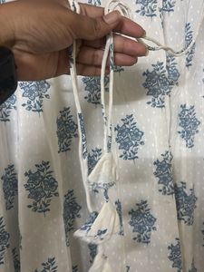 White Kurti