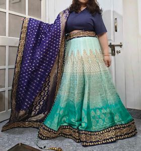 Banarsi Lehenga Choli Dupatta
