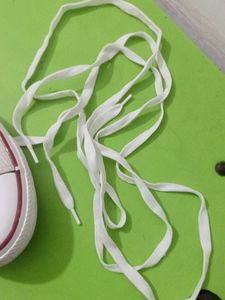 White High-Top Canvas Sneakers