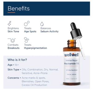 Wellwell Niacinamide 10% Serum