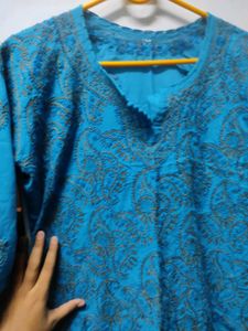 Elegant Embroidered Kurta