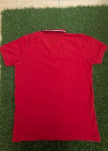Benetton Red Polo Shirt