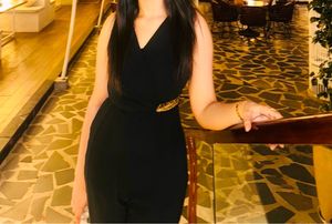 Elegant Black Sleeveless Jumpsuit
