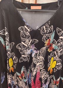 Butterfly Print Dress