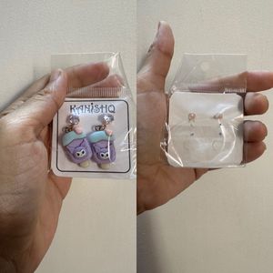 8 Cute Earring Bundle (branded korean )fixed price