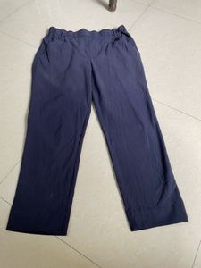 Zara Trouser Pant Navy Blue