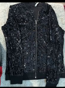 Black Shimmer Jacket